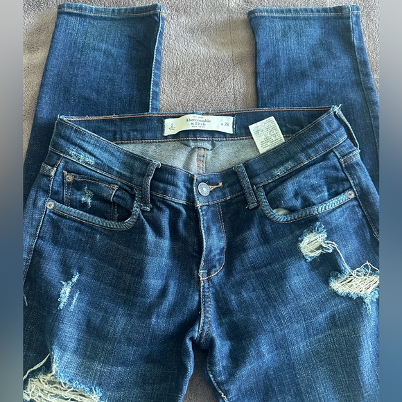 Women’s Abercrombie Jeans 2 W26 Perfect Stretch - Picture 4 of 8
